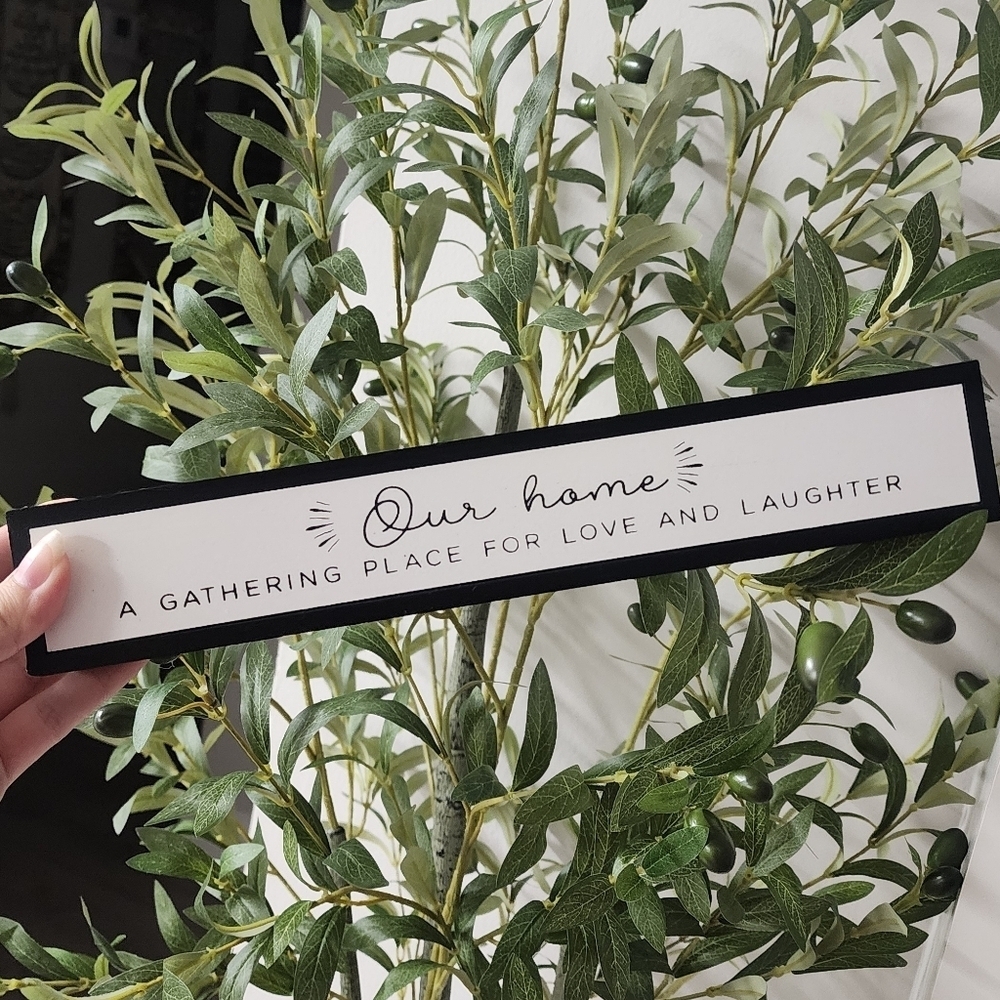 Wood Wall Shelf Decor Our Home Decorative White